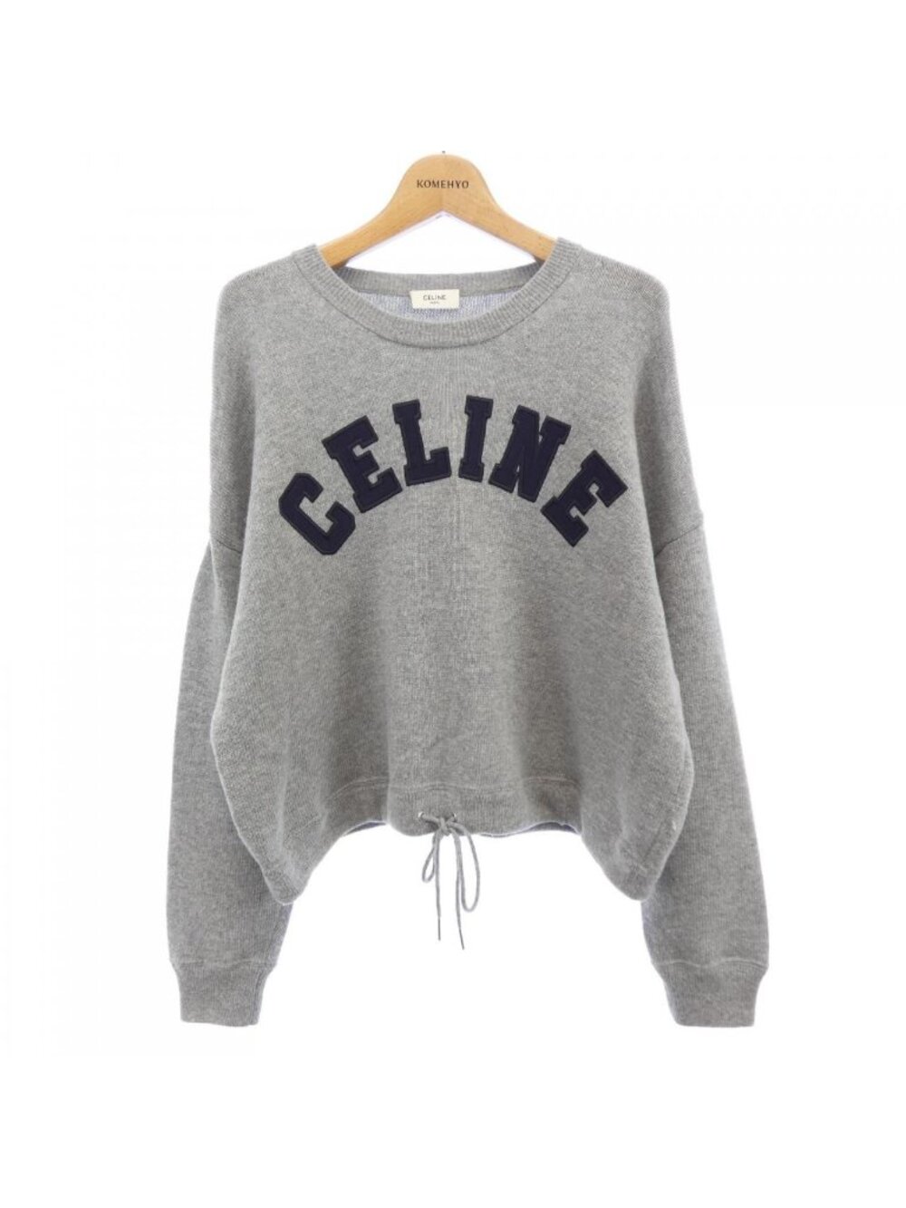 Celine Knit Sweater Gray